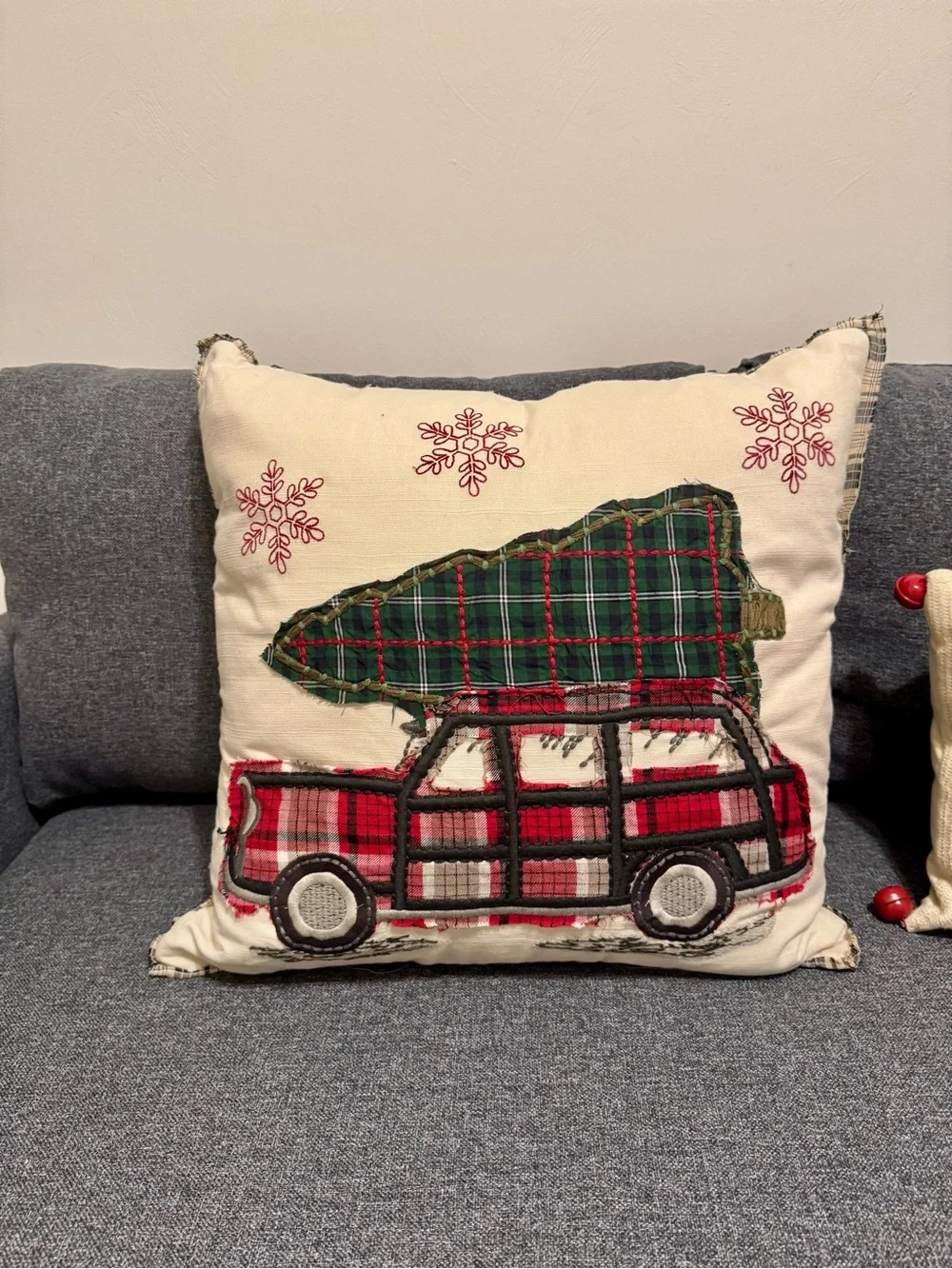 Pottery Barn Holiday Decorative Pillows x 4